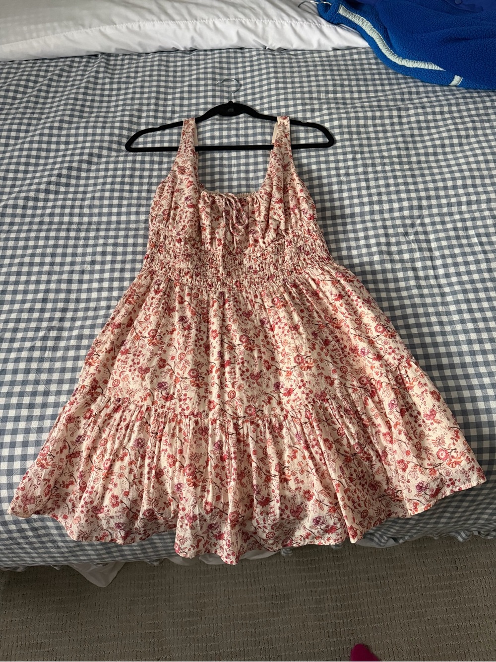 Abercrombie & Fitch smoked floral dress